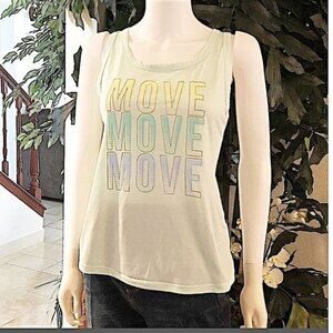 GURU- Womens Active Mint Racerback Tank Top Size Medium